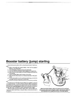 Preview for 13 page of Mitsubishi Montero 1988 Manual