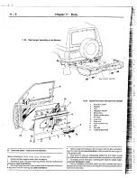 Preview for 98 page of Mitsubishi Montero 1988 Manual