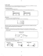 Предварительный просмотр 5 страницы Mitsubishi MR-260T Operating Instructions Manual