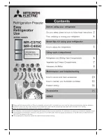 Mitsubishi MR-C375C User Manual preview