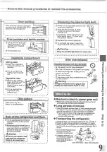 Preview for 9 page of Mitsubishi MR-CU375P Operating Instructions Manual