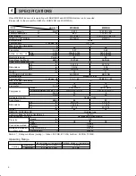 Предварительный просмотр 6 страницы Mitsubishi Mr.Slim MS09NW Service Manual