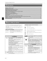 Предварительный просмотр 2 страницы Mitsubishi MR. SLIM MSY-A24NA Operating Instructions Manual