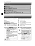 Предварительный просмотр 2 страницы Mitsubishi Mr.Slim MSZ-D30NA Operating Instructions Manual