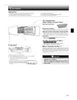 Предварительный просмотр 9 страницы Mitsubishi Mr.Slim MSZ-D30NA Operating Instructions Manual