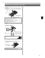 Предварительный просмотр 5 страницы Mitsubishi Mr.Slim MSZ-FE18NA Operating Instructions Manual