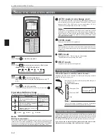 Предварительный просмотр 6 страницы Mitsubishi Mr.Slim MSZ-FE18NA Operating Instructions Manual