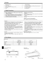 Предварительный просмотр 2 страницы Mitsubishi Mr.Slim PCA-A12KA Operation Manual