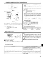 Предварительный просмотр 15 страницы Mitsubishi Mr.Slim PCA-A12KA Operation Manual