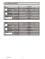 Предварительный просмотр 10 страницы Mitsubishi Mr.Slim PCA-RP125HAQ Service Manual