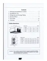 Предварительный просмотр 2 страницы Mitsubishi Mr.Slim PEH-2.5EKA Installation Manual