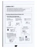 Предварительный просмотр 4 страницы Mitsubishi Mr.Slim PEH-2.5EKA Installation Manual