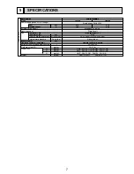 Предварительный просмотр 7 страницы Mitsubishi Mr.Slim PLA-RP100BA3 Service Manual