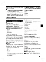 Предварительный просмотр 39 страницы Mitsubishi Mr.SLIM SEZ-M25DAL Installation Manual