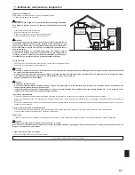 Preview for 21 page of Mitsubishi Mr. Slim SLZ-KA09 Operation Manual