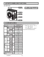 Предварительный просмотр 10 страницы Mitsubishi Mr.Slim SUZ-SM71VA.TH Technical & Service Manual