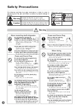 Предварительный просмотр 4 страницы Mitsubishi MR-WX743Y Operating Instructions Manual