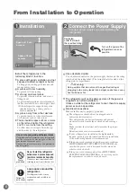 Предварительный просмотр 6 страницы Mitsubishi MR-WX743Y Operating Instructions Manual