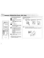 Предварительный просмотр 8 страницы Mitsubishi MS-07RV Operating Instructions Manual