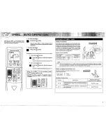 Предварительный просмотр 7 страницы Mitsubishi MS-30SV Operating Instructions Manual