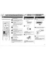 Предварительный просмотр 11 страницы Mitsubishi MS-30SV Operating Instructions Manual