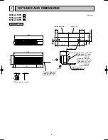 Предварительный просмотр 6 страницы Mitsubishi MSH-A18WV Service Manual