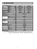 Preview for 6 page of Mitsubishi MUY-A15NA Service Manual