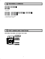 Предварительный просмотр 3 страницы Mitsubishi MUY-D30NA Service Manual