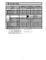 Preview for 5 page of Mitsubishi MUZ-HC25VA Service Manual