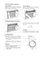 Предварительный просмотр 8 страницы Mitsubishi MW-08GV Series Operating Instructions Manual