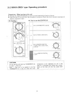 Предварительный просмотр 9 страницы Mitsubishi MW-08GV Series Operating Instructions Manual