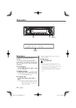 Предварительный просмотр 16 страницы Mitsubishi MZ360216EX Instruction Manual