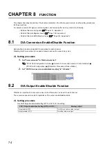 Предварительный просмотр 76 страницы Mitsubishi NZ2GF2B-60DA4 User Manual