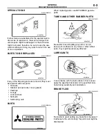 Предварительный просмотр 3 страницы Mitsubishi PAJERO IV Service Manual