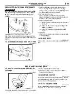 Предварительный просмотр 17 страницы Mitsubishi PAJERO IV Service Manual