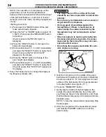 Предварительный просмотр 32 страницы Mitsubishi PAJERO IV Service Manual