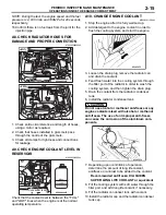 Предварительный просмотр 39 страницы Mitsubishi PAJERO IV Service Manual