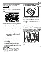 Предварительный просмотр 41 страницы Mitsubishi PAJERO IV Service Manual