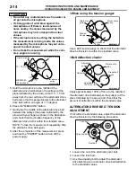 Предварительный просмотр 42 страницы Mitsubishi Pajero Sport 2013 Inspection And Maintenance Manual