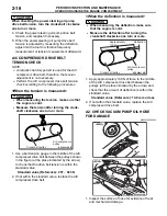 Предварительный просмотр 44 страницы Mitsubishi Pajero Sport 2013 Inspection And Maintenance Manual