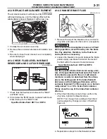 Предварительный просмотр 59 страницы Mitsubishi Pajero Sport 2013 Inspection And Maintenance Manual