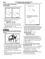 Предварительный просмотр 72 страницы Mitsubishi Pajero Sport 2013 Inspection And Maintenance Manual