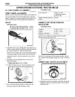 Предварительный просмотр 74 страницы Mitsubishi Pajero Sport 2013 Inspection And Maintenance Manual