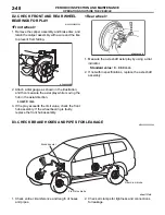 Предварительный просмотр 76 страницы Mitsubishi Pajero Sport 2013 Inspection And Maintenance Manual