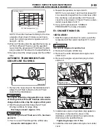 Предварительный просмотр 81 страницы Mitsubishi Pajero Sport 2013 Inspection And Maintenance Manual