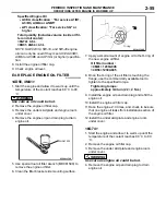 Предварительный просмотр 83 страницы Mitsubishi Pajero Sport 2013 Inspection And Maintenance Manual