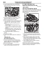 Предварительный просмотр 90 страницы Mitsubishi Pajero Sport 2013 Inspection And Maintenance Manual