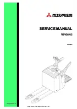 Mitsubishi PBV20N2 Service Manual preview