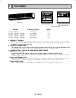 Предварительный просмотр 3 страницы Mitsubishi PK12FK Instruction Manual