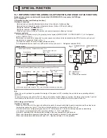 Предварительный просмотр 27 страницы Mitsubishi PKA-RP100KALR1.TH Servise Manual